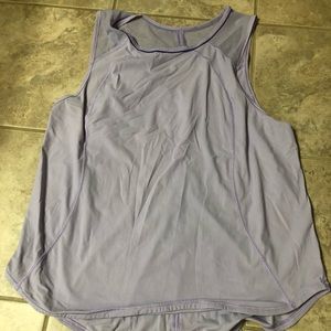 purple lululemon tank
